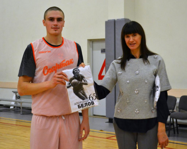 Александра Овчинникова с воспитанником