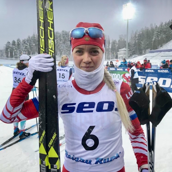Анна на соревнованиях