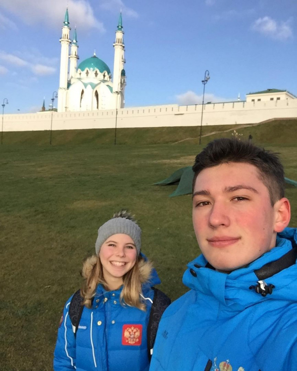 Александр Галлямов и Анастасия Мишина