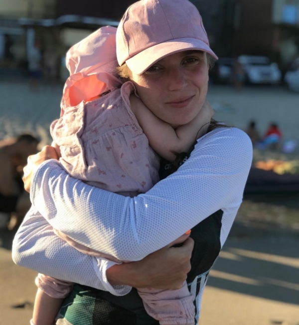 Жена и дочь Александра Логинова