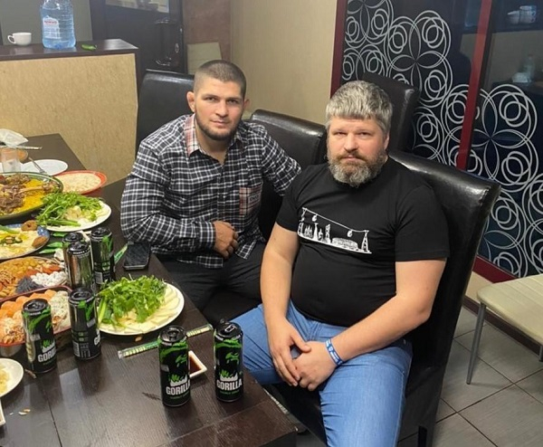 Вместе с Хабибом Нурмагомедовым
