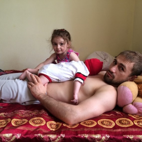 Али с детьми