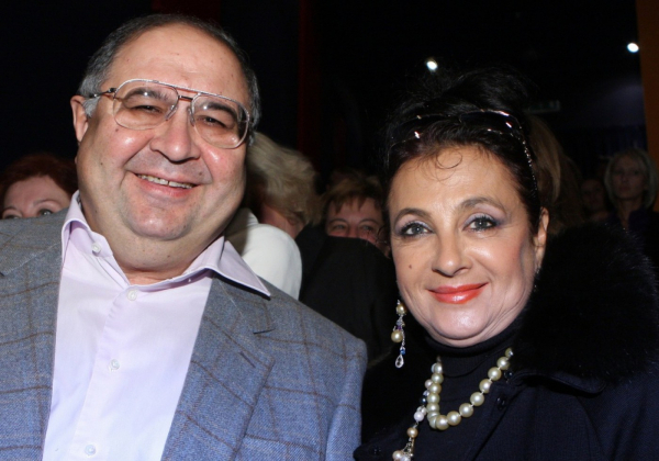 Алишер Усманов и Ирина Винер