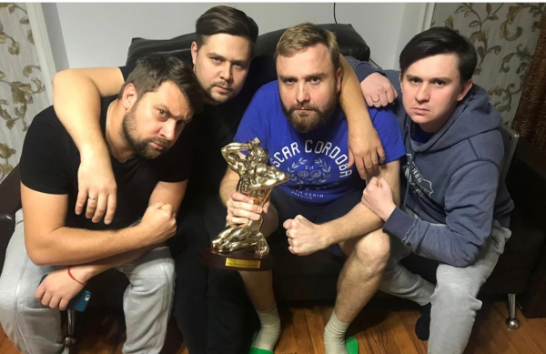 Данила Пятков с командой