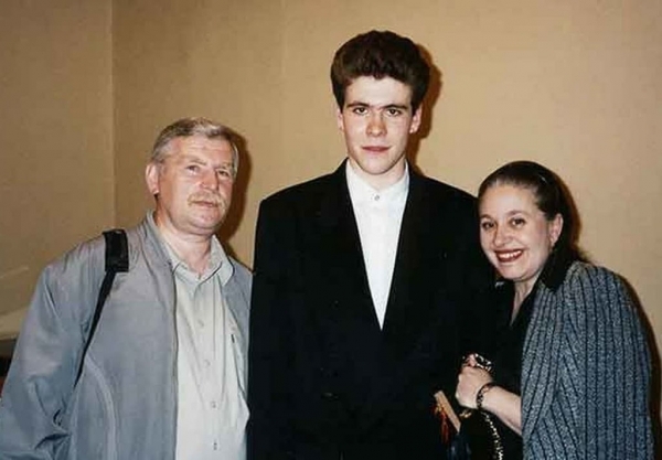 Денис Мацуев с родителями
