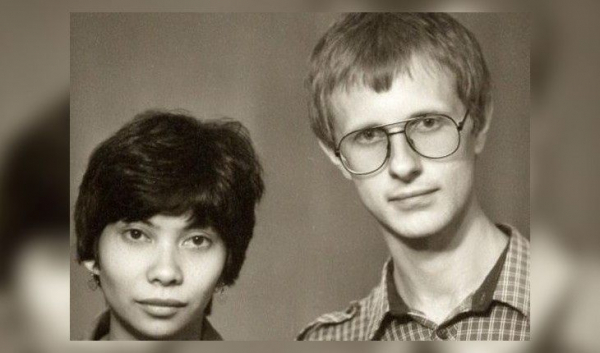 Дмитрий Пучков с женой