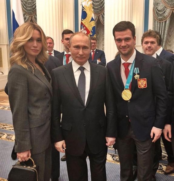 Супруги Яковлевы с Президентом РФ