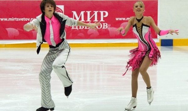 Иван Букин и Александра Степанова в 2010 году
