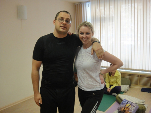 Сергей Агапкин с женой