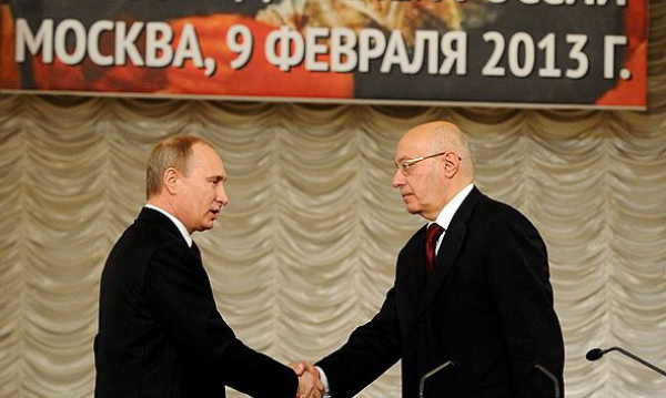Сергей Кургинян и Владимир Путин