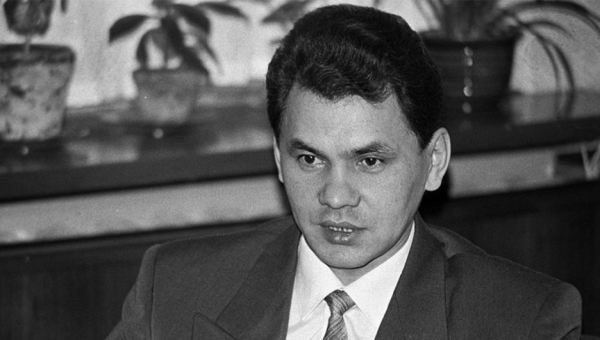 Сергей Шойгу в молодости