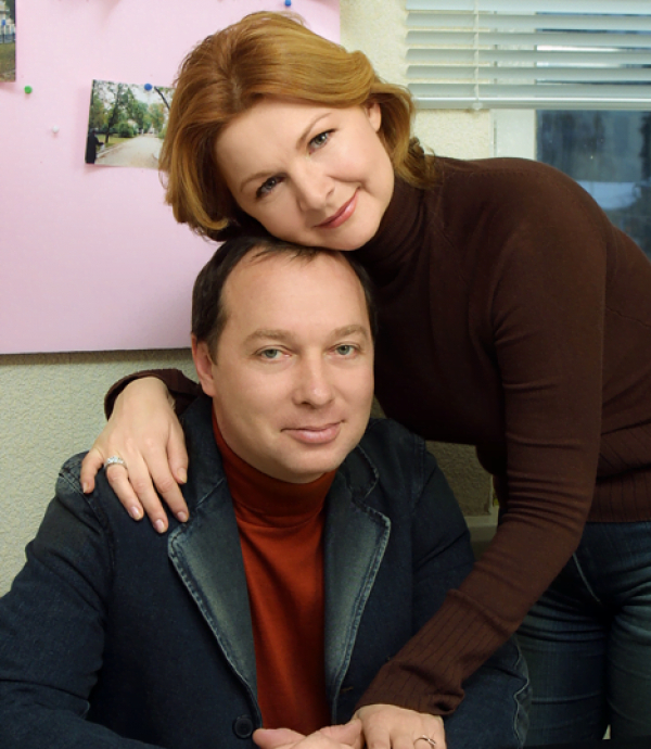 Сергей Урсуляк с женой