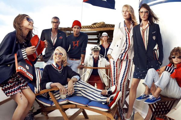 Рекламная кампания Tommy Hilfiger