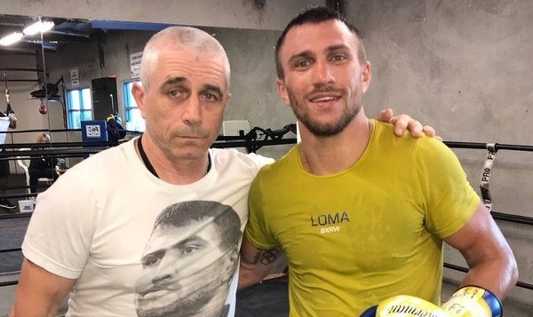 Василий Ломаченко с отцом