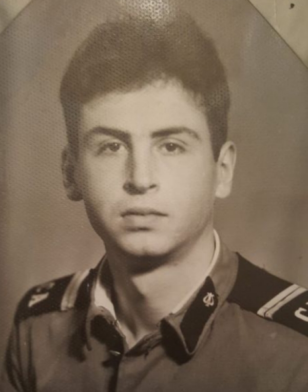 Владимир Данилец в молодости