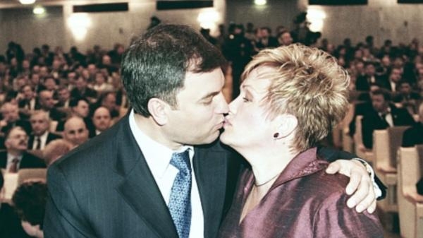 Вячеслав Володин с женой