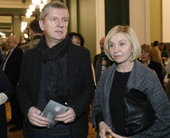 Юрий Аксюта со второй женой Светланой